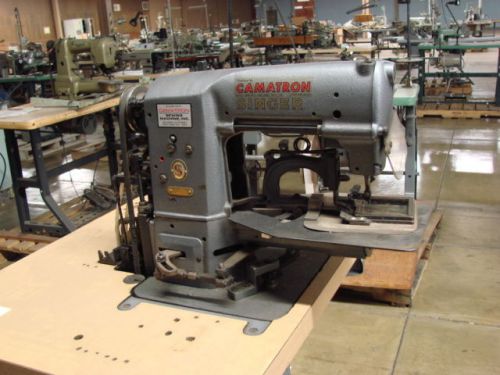 Singer Camatron B-128 USA Sewing Machine Industrial Commercial Production+Table