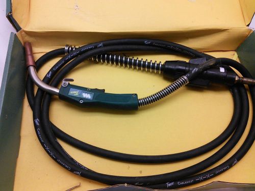 Tweco wmk25154045 250 amp w/tweco plug welding mig gun has cosmetic damage for sale