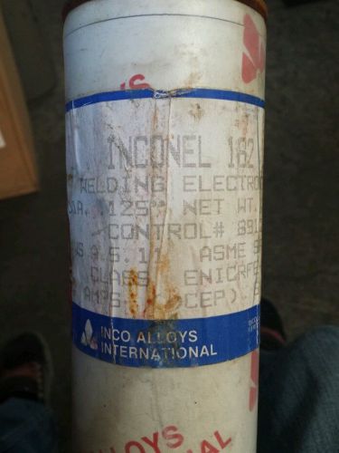 Inco Alloys International Inconel 182 .125&#034; x 10lbs Tube of Electrodes