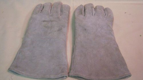 Welding Gloves Grey Lightly Used  Large