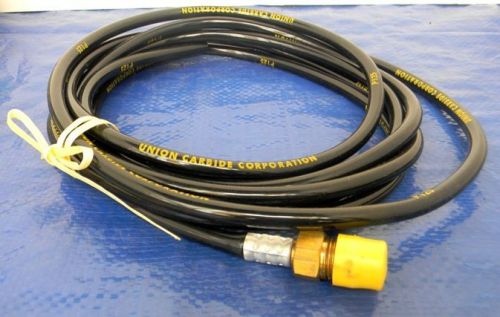 Esab linde tig welding torch 12 1/2&#039; gas hose ~ new for sale
