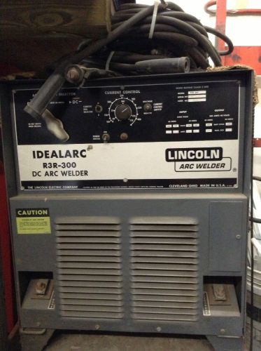 Lincoln r3r-300 amp dc arc welder 3 phase for sale