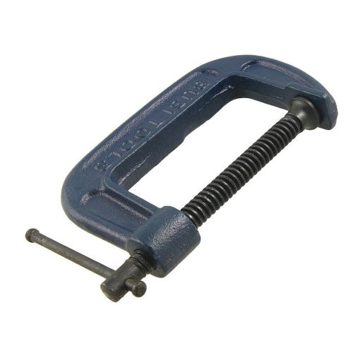 Threaded bar round clamping pad blue carbon steel type g clamps 3&#034; for sale