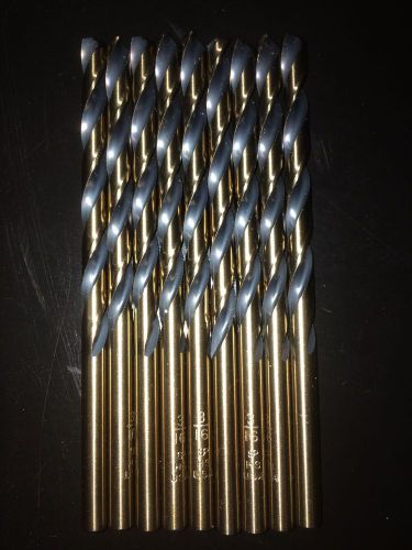 3/16 drill bits sp hs usa lot of 9 brand new!! no reserve!!! for sale