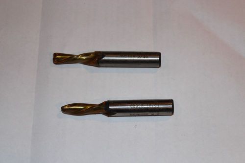 Two Pieces of Forest City 5/16&#034; Double Flute Spiral Bit HSS, # 62998, Router Bit