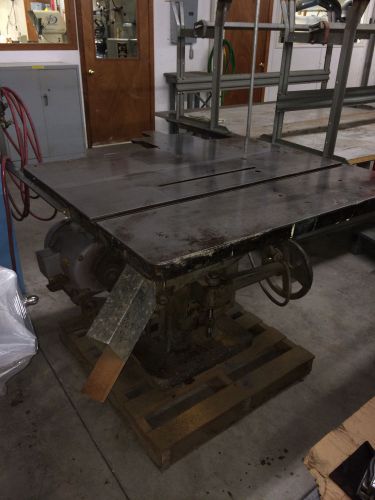 American No-1 Model 6 Table Saw - Big and Powerful 5HP