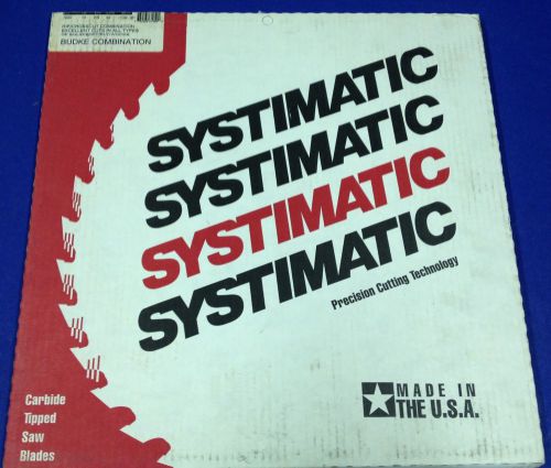 14&#034; systimatic budke combination saw blade pt# 1050 ~ 55 teeth ~ .109/.161 width for sale