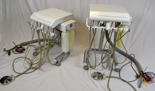 Dental Delivery Carts, (2 matching DCI carts)