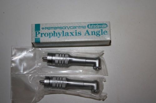 Lot of 2 Dental Patterson/Centra Prophylaxis Angle Dentist tools NEW