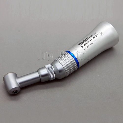 1Pc New BEING Brand Rose 201 CA P push button low speed contra angle handpieces