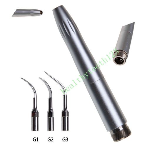 Dental Air Scaler Handpiece Sonic Perio Hygienist 2 Hole tips fit EMS Equipment