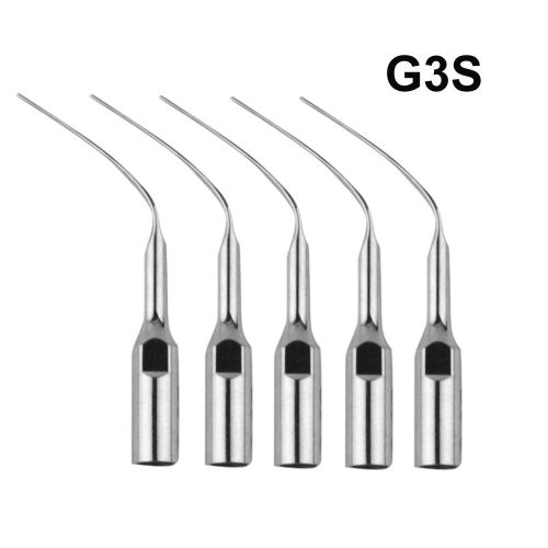 5pc G3S Dental Ultrasonic Piezo Scaler Scaling Tips Hanpiece Fit SATELEC NSK DTE