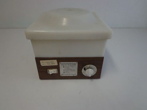 Damon iec whisperfuge 1385 bench top centrifuge w 12 place rotor 2000/3000 rpm for sale