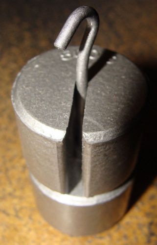 Sargent welch single hook calibration weights- 500 g x 2-1000 g total for sale