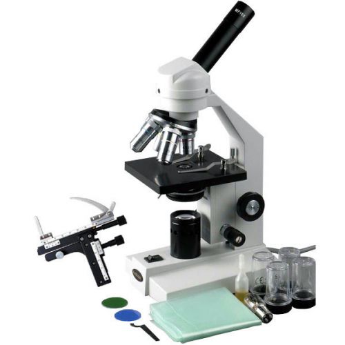 40X-1000X Veterinary Compound Microscope with Mechanical Stage