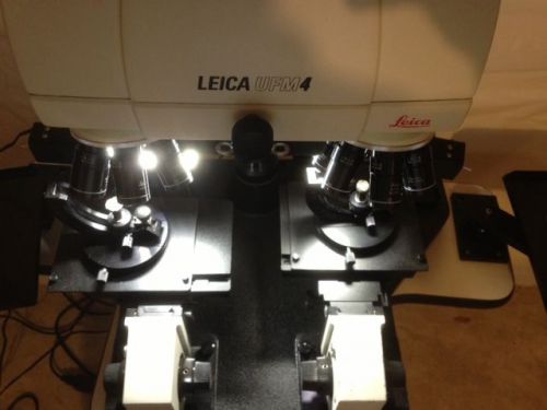 LEICA UFM4 FORENSIC MICROSCOPE + LOADED EXTRAS!