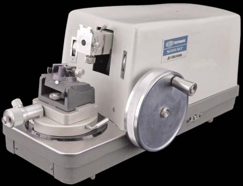 Dupont sorvall jb-4 manual precision laboratory cutting tool rotary microtome for sale