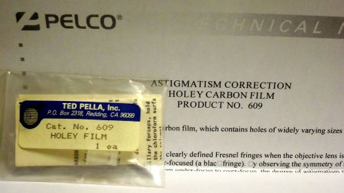 Pelco astigmatism correction holey carbon film for sale