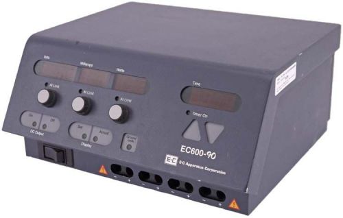 E-C Apparatus EC600-90 Gel Electrophoresis Power Supply Unit Laboratory