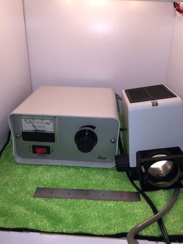 Leitz 050-263 Microscope Power Supply 0-14 VAC, 100 Watts And Working Lamp