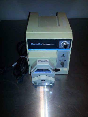 Masterflex Console Drive Peristaltic Pump Model 77521-50 w/ Head 7518-00
