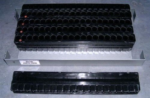 6 test tube racks with carrying tray for sale