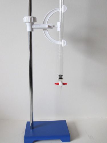 New retort stand with burette clamp for sale