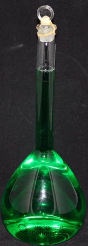 1000ml volumetric glass flask with ground glass stopper for sale