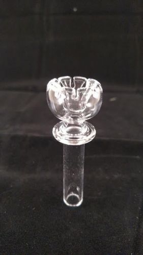 18mm male / female slide daisy top domeless quartz nail - usa seller for sale