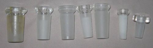 Glassware lab glass: reducing adapter lot x8 different for sale