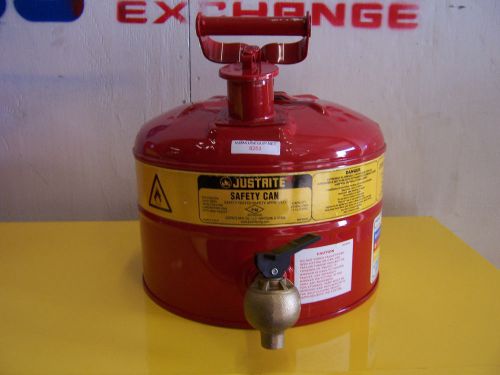 8253 JUSTRITE 10707 3 GALLON SAFETY CAN