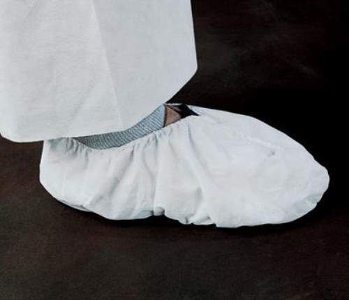 One SzFits All White KleenGuard A20 MICROFORCE Shoe Cover. (300 Each)