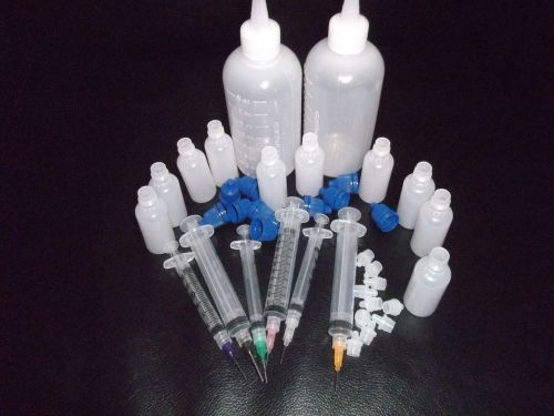 E liquid vaporizer diy kit with 10 15ml empty eye dropper bottles seal e juice for sale