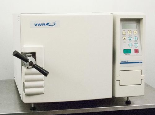 Vwr accu sterilizer (autoclave) as12 tabletop steam sterilizer for sale
