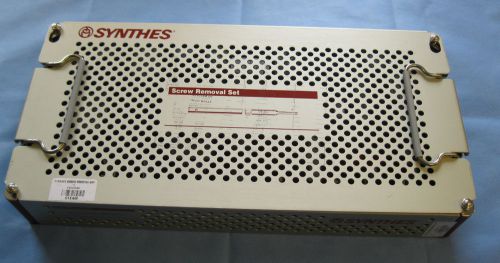 SYNTHES SCREW REMOVAL SET -  Case Only