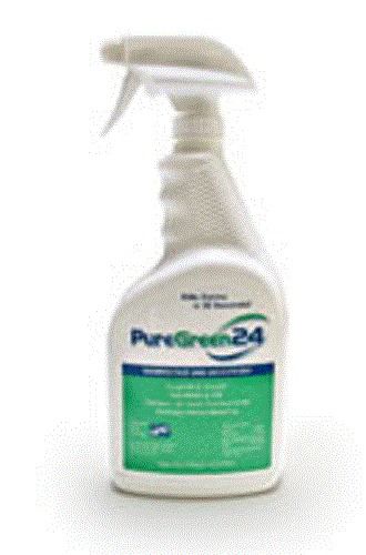 Puregreen24™ eco-friendly disinfect/deodor 32 oz. trigger, kills staph/mrsa for sale