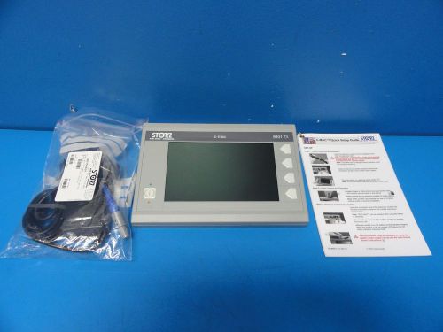 Storz 8401zx flat panel 7&#034; monitor w/ charger kit for c-mac video laryngoscope for sale