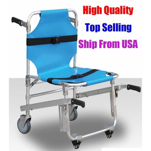 Medical Light Weight Stair Stretcher Wheel Chair High Quality Ship From USA NEW