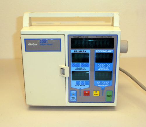 Mcgaw intelligent infusor 2001 infusion pump for sale