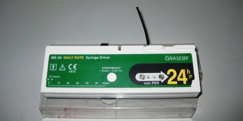 Graseby ms26 syringe driver for sale