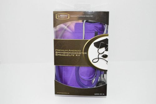 Premium Aneroid Sphygmomanometer / Sprague Kit &amp; Carrying Fashion! purple