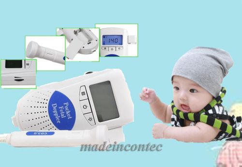 CE&amp;FDA,Sonoline B Pocket Fetal Doppler,baby heart monitor,3MHZ probe
