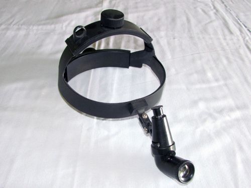 Fiberoptic ent headlight band only with storz fit connector, hls ehs for sale