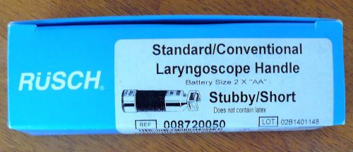 Rusch Laryngoscope Handle, Short, REF: 0087 20050