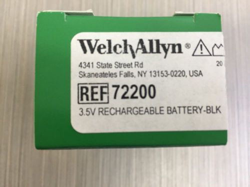 New Welch Allyn 72200 3.5V NiCad Rechargeable Battery #575