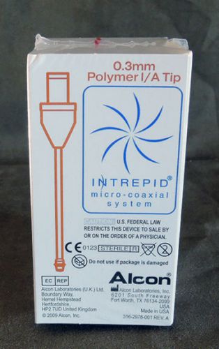 Alcon / 0.3mm Polymer I/A Tip / INTREPID MICRO-COAXIAL SYSTEM / New in box!