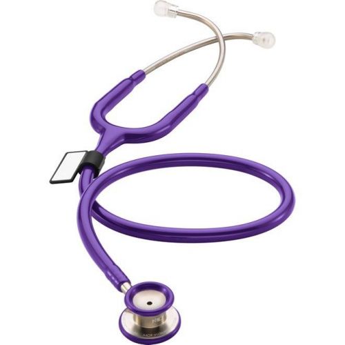 Mdf® md one  pediatric stainless steel dual head stethoscope purple for sale