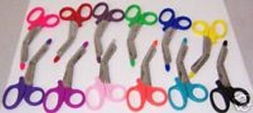 50 shears emt scissors bandage paramedic ems supplies 7.25&#034; 10 diffrent colors for sale