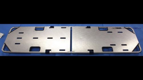 DYNA MED HARE Folding Aluminum Spine Board 72&#034; x 18-3/8&#034; PT742 NOS