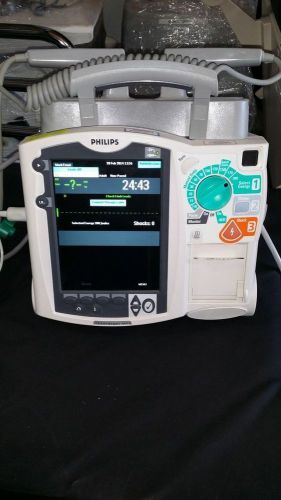 Philips heartstart mrx m3535a: biphasic-aed-pacing-5 lead ecg-printer for sale